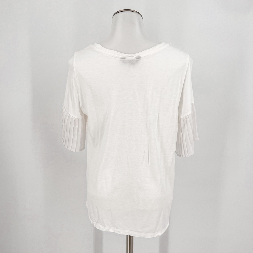 Banana Republic white shirt with fun sleeves - Picture 5 of 5